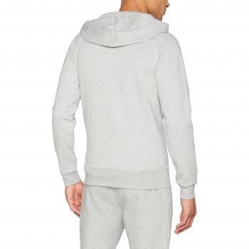 Reebok El Quilted Full Zip Sudadera, Hombre, Gris