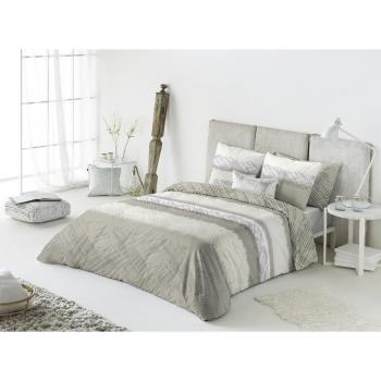 Casa Creativa Aranda Nórdica con Funda Cojín Decorativo, Algodón-Poliéster, Beige, 180x270x1 cm