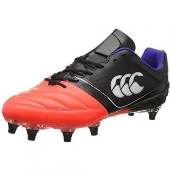 Canterbury Phoenix Elite 8 Stud, Botas de Rugby Para Hombre, Negro
