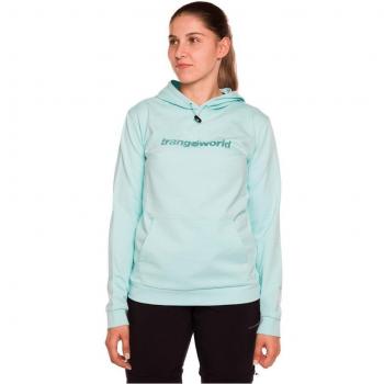 Sudadera Trangoworld Sousa en color verde agua para mujer