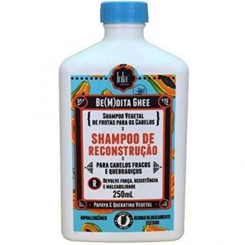 Lola Cosmetics - Champú Bemdita Ghee de Reconstrucción con Papaya y Keratina Vegetal, 250 ml