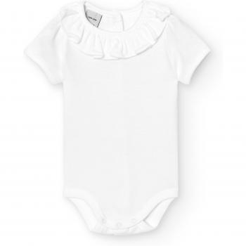 Body Babidu de manga corta con cuello de volante, pack de 2 unidades