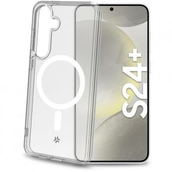 Funda para Móvil Celly GELSKINMAG1066 Blanco Transparente Galaxy S24 Plus