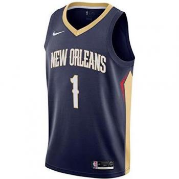 Nike Men's Blue Swingman Basketball Jersey Size S - Zion Williamson