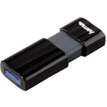 Hama - 8GB Probo, 8192 MB, USB 3.0, 42 MB/s, Negro, 21 mm, 57 mm
