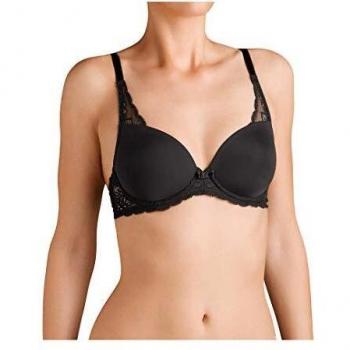 Triumph Amourette Spotlight WHP Women's Underwire Bra with Lace Details - Black - Size 75B