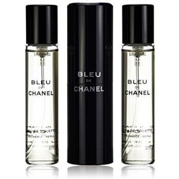 Chanel Bleu De Chanel Eau De Toilette Travel Spray & Two Refills 3x20ml