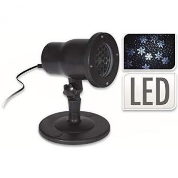 Proyector LED efecto tormenta de nieve IP44