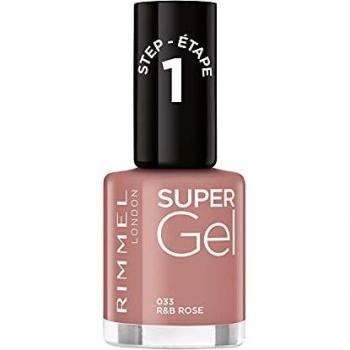 Rimmel London Super Gel Nail Polish - 033 R&B Rose