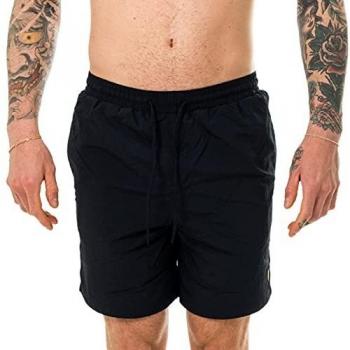 Lyle & Scott Dark Navy Plain Swim Shorts