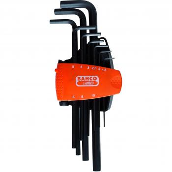 Bahco BE-9588 - Juego Destornillador Hex Largo 9 Pzs