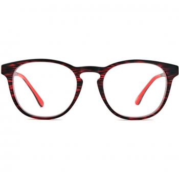 Etnia Barcelona Philadelphia RDBK Men's Eyeglasses Red Size 51 - Frame Only, Blue Light Block Available