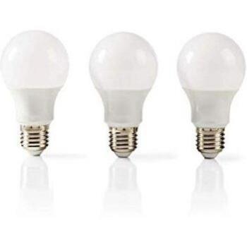Nedis Bombilla LED E27 A60 5.7 W 470 LM Paquete de 3
