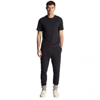 Lyle & Scott Men's Tonal Eagle Skinny Sweatpants - Navy and Black, Size M/33/32