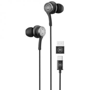 Auriculares con Micrófono Maxell XC1 Negro