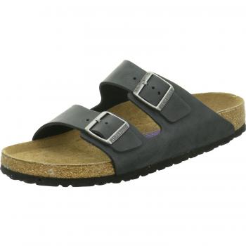 Birkenstock Arizona Soft Footbed Sandals - Black, Size 45