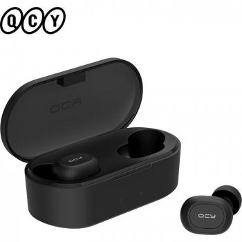 Auriculares Inalámbricos QCY T1C Bluetooth V5.0 Estéreo 3D Deportivos con Doble Micrófono y Conexión Automática