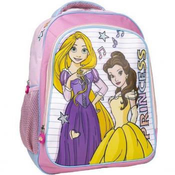 Mochila Escolar 41cm Princesas Disney