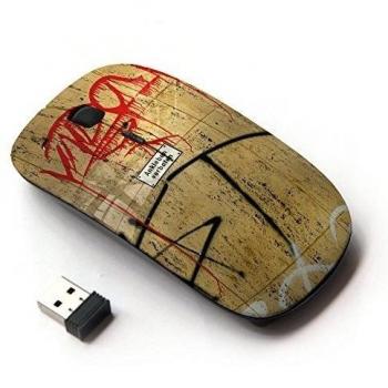 KOOLmouse [ Ratón óptico 2.4G inalámbrico ] [ Graffiti Street Art Concrete Wall Tag ]
