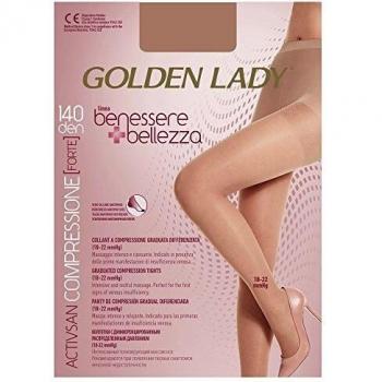 Golden Lady - Medias de descanso 140 Denier Talla XL