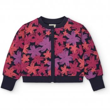 Cazadora Bomber Floral para Niña Tuc Tuc