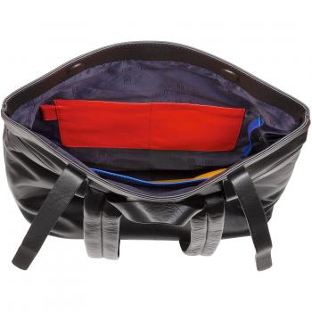 Mochila grande de hombre de piel DUDU con solapa, diseño deportivo casual, colorida, suave, capacidad 14L