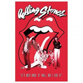 Rolling Stones 'PopArtUK – Póster, The Only Rock N Roll