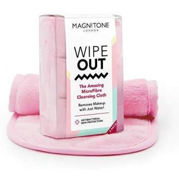 Magnitone ¡WipeOut! The Amazing MicroFibre Paño de Limpieza - Paquete de 3 - Rosa