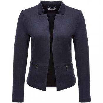 ONLY Onlstory Mel Zip Blazer Cc Tlr-Chaqueta de traje Mujer    azul oscuro 36
