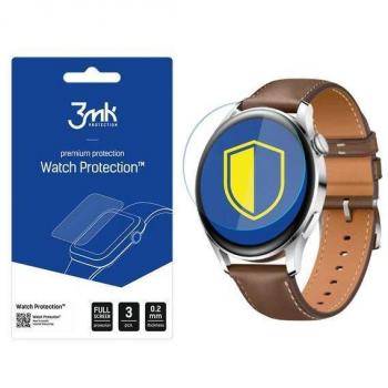 Protector de Pantalla Completo 3MK ARC para Huawei Watch 3 - Transparente y Resistente