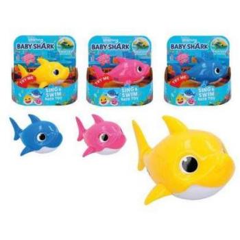 Baby Shark Robo Alive Junior by ZURU - Cantando y Nadando Tiburón de Juguete Acuático con Música