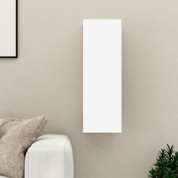 Mueble de TV de madera multicapa en roble blanco y Sonoma 30,5x30x90 cm