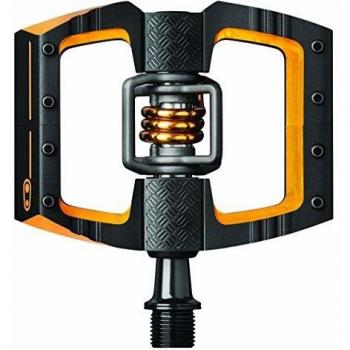 CRANKBROTHERS Mazo Dh-1 Pedales, Unisex, Negro y Dorado, Talla única