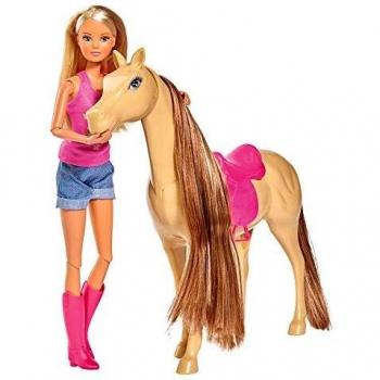 Muñeca Steffi Love con Caballo Adorable y Accesorios