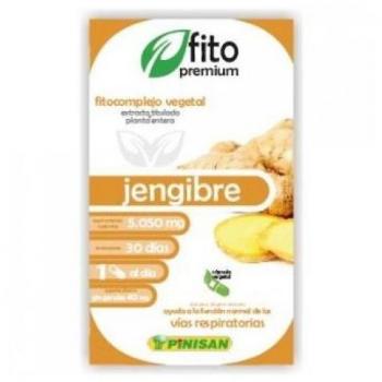 Pinisan Fito Premium Jengibre 30 Cápsulas Veganas