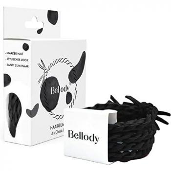 Original Hair Ties Classic Black 4 Uds