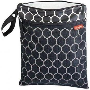 Skip Hop Onyx - Bolsa impermeable, color negro