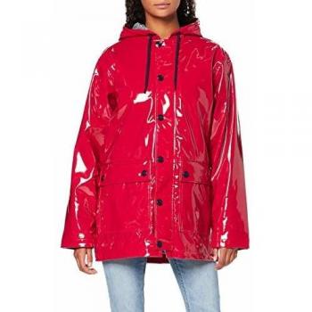 Petit Bateau Ciré_5037402 Chaqueta Impermeable, Rojo