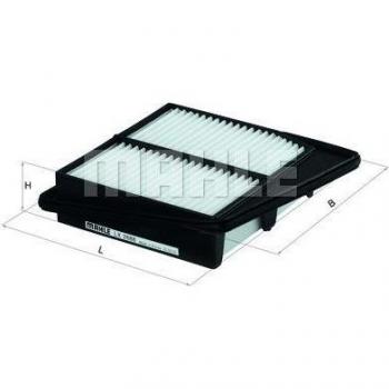 Filtro de aire KNECHT LX 2688 - Filtro de aire para vehículos, alta eficiencia en filtración, diseño optimizado para un flujo de aire mejorado, fabricado con materiales duraderos y resistentes a la corrosión, compatible