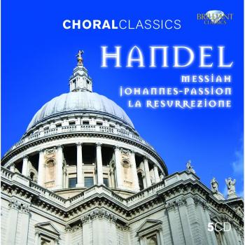 CD de audio de Handel: El Mesías, Pasión según San Juan, La Resurrección - Coro del King's College de Cambridge y Capella Savaria