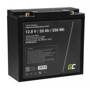 Batería Green Cell LiFePO4 12V 20Ah para fotovoltaica CAV07