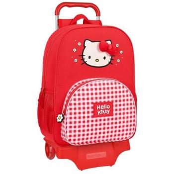 Mochila con Ruedas Hello Kitty Spring 42cm Safta