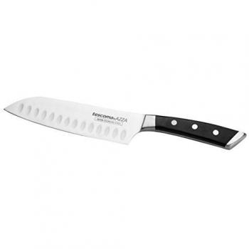 Tescoma 884532 CUCHILLO JAPONES 18CM SANTOKU AZZA, Negro
