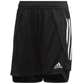 adidas CON20 TR SHO Y Shorts, Unisex-Child, Black/White, 5-6Y