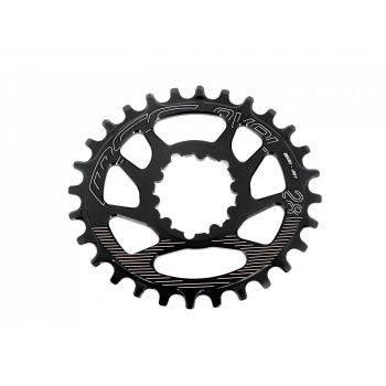 MSC Bikes Dmbb30oval Plato, Negro, 28