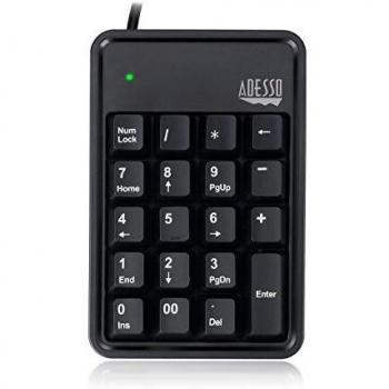 USB Numeric keyboard with 18 keys
