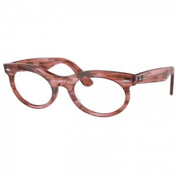 Ray-Ban RX2242V Wayfarer Oval 8363 Men's Eyeglasses Pink Size 53 (Frame Only) - Blue Light Block Available