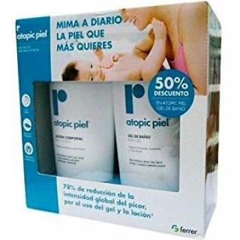 Pack Loción corporal Atopic piel 500 ml + Gel de Baño Atopic piel 750 ml