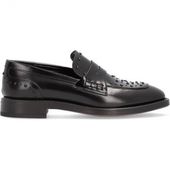 Mocasines de mujer Alpe Thelma en piel antic con suela antideslizante y diseño sin cierre