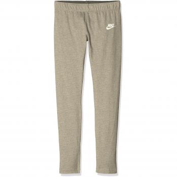 Nike G NSW Tght Club Legging-Logo Mallas, Niñas, Gris